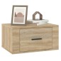 vidaXL Wand-Nachttisch Sonoma-Eiche 50x36x25 cm vidaXL Wand-Nachttisch Sonoma-Eiche 50x36x25 cm