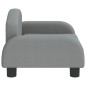 vidaXL Hundebett Hellgrau 50x40x30 cm Stoff vidaXL Hundebett Hellgrau 50x40x30 cm Stoff