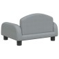 vidaXL Hundebett Hellgrau 50x40x30 cm Stoff vidaXL Hundebett Hellgrau 50x40x30 cm Stoff