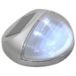 vidaXL Outdoor Solar-Wandleuchten LED 12 Stk. Rund Silbern vidaXL Outdoor Solar-Wandleuchten LED 12 Stk. Rund Silbern