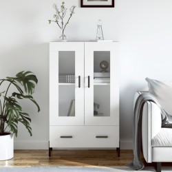 vidaXL Highboard Weiß 69,5x31x115 cm Holzwerkstoff