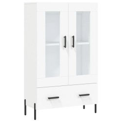 vidaXL Highboard Weiß 69,5x31x115 cm Holzwerkstoff