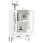 vidaXL Highboard Weiß 69,5x31x115 cm Holzwerkstoff vidaXL Highboard Weiß 69,5x31x115 cm Holzwerkstoff