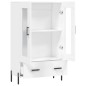 vidaXL Highboard Weiß 69,5x31x115 cm Holzwerkstoff vidaXL Highboard Weiß 69,5x31x115 cm Holzwerkstoff