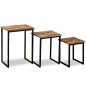 vidaXL Satztisch Couchtisch-Set 3-tlg. Recyceltes Massivholz Teak vidaXL Satztisch Couchtisch-Set 3-tlg. Recyceltes Massivholz Teak