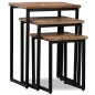 vidaXL Satztisch Couchtisch-Set 3-tlg. Recyceltes Massivholz Teak vidaXL Satztisch Couchtisch-Set 3-tlg. Recyceltes Massivholz Teak