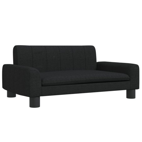 vidaXL Hundebett Schwarz 70x45x30 cm Stoff
