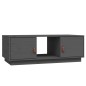 vidaXL Couchtisch Grau 100x50x35 cm Massivholz Kiefer vidaXL Couchtisch Grau 100x50x35 cm Massivholz Kiefer