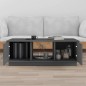 vidaXL Couchtisch Grau 100x50x35 cm Massivholz Kiefer vidaXL Couchtisch Grau 100x50x35 cm Massivholz Kiefer