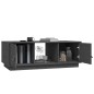 vidaXL Couchtisch Grau 100x50x35 cm Massivholz Kiefer vidaXL Couchtisch Grau 100x50x35 cm Massivholz Kiefer