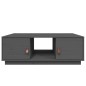 vidaXL Couchtisch Grau 100x50x35 cm Massivholz Kiefer vidaXL Couchtisch Grau 100x50x35 cm Massivholz Kiefer