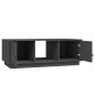 vidaXL Couchtisch Grau 100x50x35 cm Massivholz Kiefer vidaXL Couchtisch Grau 100x50x35 cm Massivholz Kiefer