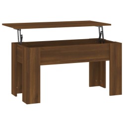 vidaXL Couchtisch Braun Eichen-Optik 101x49x52 cm Holzwerkstoff