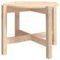 vidaXL Couchtisch Ø 62,5x45 cm Massivholz Kiefer vidaXL Couchtisch Ø 62,5x45 cm Massivholz Kiefer