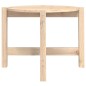 vidaXL Couchtisch Ø 62,5x45 cm Massivholz Kiefer vidaXL Couchtisch Ø 62,5x45 cm Massivholz Kiefer