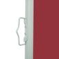 vidaXL Seitenmarkise Ausziehbar 140x500 cm Rot vidaXL Seitenmarkise Ausziehbar 140x500 cm Rot