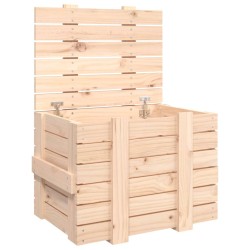 vidaXL Truhe 58x40,5x42 cm Massivholz Kiefer