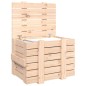 vidaXL Truhe 58x40,5x42 cm Massivholz Kiefer vidaXL Truhe 58x40,5x42 cm Massivholz Kiefer