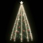 vidaXL Weihnachtsbaum-Lichternetz mit 250 LEDs Kaltweiß 250 cm vidaXL Weihnachtsbaum-Lichternetz mit 250 LEDs Kaltweiß 250 cm