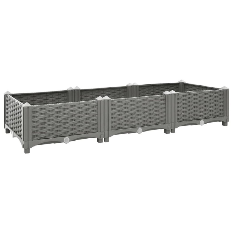 vidaXL Hochbeet 120x40x23 cm Polypropylen vidaXL Hochbeet 120x40x23 cm Polypropylen