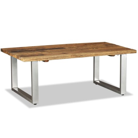 vidaXL Couchtisch Recyceltes Massivholz 100x60x38 cm