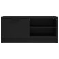 vidaXL TV-Schrank Schwarz 80x35x36,5 cm Holzwerkstoff vidaXL TV-Schrank Schwarz 80x35x36,5 cm Holzwerkstoff