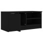 vidaXL TV-Schrank Schwarz 80x35x36,5 cm Holzwerkstoff vidaXL TV-Schrank Schwarz 80x35x36,5 cm Holzwerkstoff