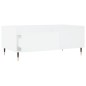 vidaXL Couchtisch Weiß 90x50x36,5 cm Holzwerkstoff