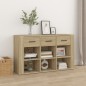 vidaXL Sideboard Sonoma-Eiche 100x30x59,5 cm Holzwerkstoff vidaXL Sideboard Sonoma-Eiche 100x30x59,5 cm Holzwerkstoff