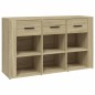 vidaXL Sideboard Sonoma-Eiche 100x30x59,5 cm Holzwerkstoff vidaXL Sideboard Sonoma-Eiche 100x30x59,5 cm Holzwerkstoff