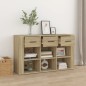 vidaXL Sideboard Sonoma-Eiche 100x30x59,5 cm Holzwerkstoff vidaXL Sideboard Sonoma-Eiche 100x30x59,5 cm Holzwerkstoff