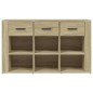 vidaXL Sideboard Sonoma-Eiche 100x30x59,5 cm Holzwerkstoff vidaXL Sideboard Sonoma-Eiche 100x30x59,5 cm Holzwerkstoff