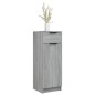 vidaXL Badschrank Grau Sonoma 32x34x90 cm Holzwerkstoff vidaXL Badschrank Grau Sonoma 32x34x90 cm Holzwerkstoff