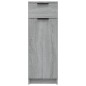 vidaXL Badschrank Grau Sonoma 32x34x90 cm Holzwerkstoff vidaXL Badschrank Grau Sonoma 32x34x90 cm Holzwerkstoff
