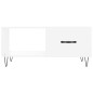 vidaXL Couchtisch Weiß 90x50x40 cm Holzwerkstoff vidaXL Couchtisch Weiß 90x50x40 cm Holzwerkstoff