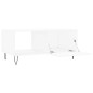 vidaXL Couchtisch Weiß 90x50x40 cm Holzwerkstoff vidaXL Couchtisch Weiß 90x50x40 cm Holzwerkstoff