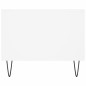 vidaXL Couchtisch Weiß 90x50x40 cm Holzwerkstoff vidaXL Couchtisch Weiß 90x50x40 cm Holzwerkstoff