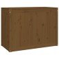 vidaXL Wäschetruhe Honigbraun 88,5x44x66 cm Massivholz Kiefer vidaXL Wäschetruhe Honigbraun 88,5x44x66 cm Massivholz Kiefer