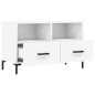 vidaXL TV-Schrank Weiß 80x36x50 cm Holzwerkstoff vidaXL TV-Schrank Weiß 80x36x50 cm Holzwerkstoff