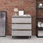 vidaXL Sideboard Grau Sonoma 60x35x69 cm Holzwerkstoff vidaXL Sideboard Grau Sonoma 60x35x69 cm Holzwerkstoff