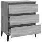 vidaXL Sideboard Grau Sonoma 60x35x69 cm Holzwerkstoff vidaXL Sideboard Grau Sonoma 60x35x69 cm Holzwerkstoff