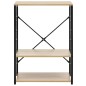 vidaXL Mikrowellenregal Schwarz Eiche 60×39,6×79,5 cm Holzwerkstoff vidaXL Mikrowellenregal Schwarz Eiche 60×39,6×79,5 cm Holzwerkstoff