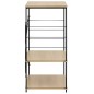 vidaXL Mikrowellenregal Schwarz Eiche 60×39,6×79,5 cm Holzwerkstoff vidaXL Mikrowellenregal Schwarz Eiche 60×39,6×79,5 cm Holzwerkstoff