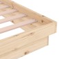 vidaXL Massivholzbett 75x190 cm vidaXL Massivholzbett 75x190 cm