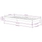 vidaXL Massivholzbett 75x190 cm vidaXL Massivholzbett 75x190 cm