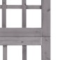 vidaXL 6-tlg. Paravent/Spalier Massivholz Tanne Grau 242,5x180 cm vidaXL 6-tlg. Paravent/Spalier Massivholz Tanne Grau 242,5x180 cm