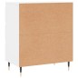 vidaXL Sideboard Weiß 60x35x70 cm Holzwerkstoff vidaXL Sideboard Weiß 60x35x70 cm Holzwerkstoff