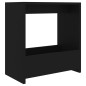 vidaXL Beistelltisch Schwarz 50x26x50 cm Holzwerkstoff vidaXL Beistelltisch Schwarz 50x26x50 cm Holzwerkstoff