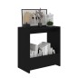 vidaXL Beistelltisch Schwarz 50x26x50 cm Holzwerkstoff vidaXL Beistelltisch Schwarz 50x26x50 cm Holzwerkstoff