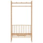 vidaXL Gartenbank mit Pergola 116 cm Bambus vidaXL Gartenbank mit Pergola 116 cm Bambus